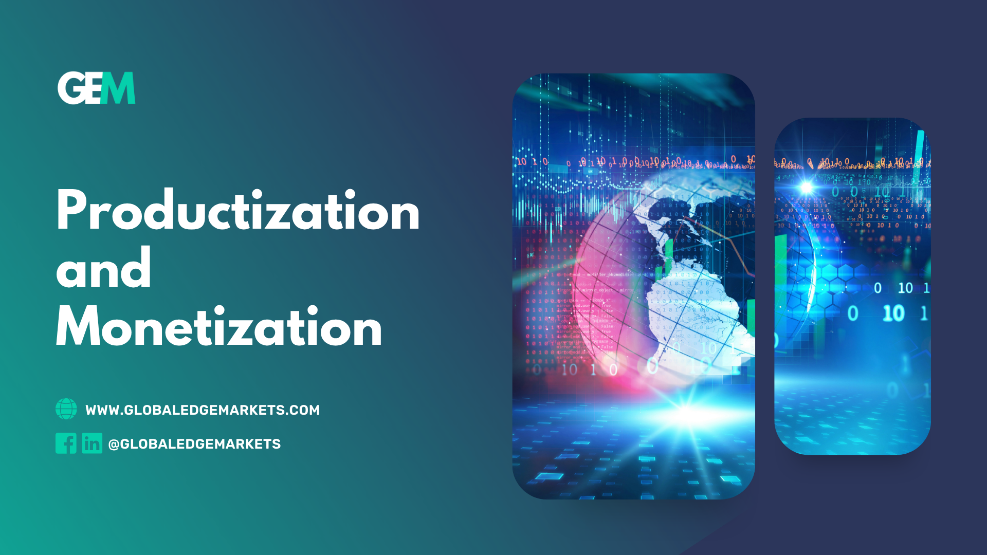 Productization and Monetization | GlobalEdgeMarkets
